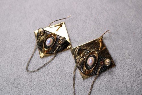 Vintage statement ohrringe - statement,