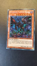 Yu-Gi-Oh! rotäugiger Finsterer Drache Secret Rare  1. Auflage  Sgx3 Schwarzer