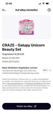 Craze Galupy Unicorn Beauty