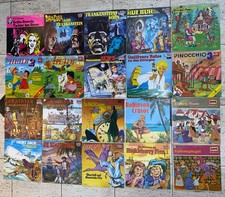 20 x Kinder Schallplatten LP Märchen Grusel Abenteuer Weltraumabenteuer