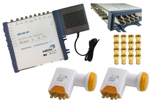 Multischalter quattro - 9,8, +