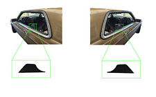 Black seat belt trim cover