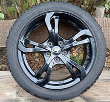 4 x Winterräder Alu Winterreifen Alufelgen Lack schwarz NP 2000 € 225/45 R17 91H