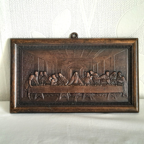 Wandbild kupfer das - wandbild, letzte