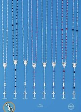 Rosenkranz IN Silber Mit