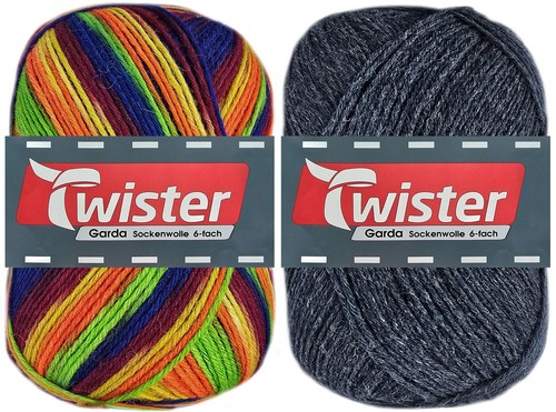 150 gramm twister garda - 150, 6-fach
