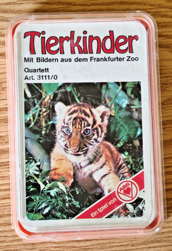Kartenspiel ass quartett - kartenspiel,,