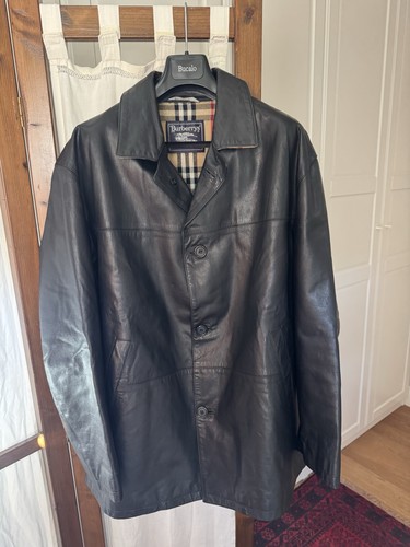 Burberry lederjacke - burberry,