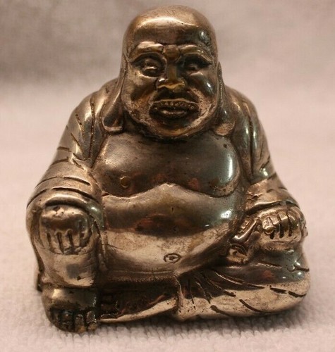 Lachender buddha sitzend - lachender, aus
