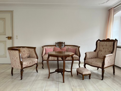 Biedermeier sitzgruppe sofa - biedermeier,