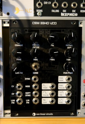 Nlc cem3340 vco eurorack - eurorack, cv