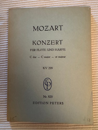 Mozart konzert flöte dur - flöte, c-dur