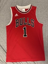 Derrick Rose #1 Chicago Bulls NBA ADIDAS BASKETBALL Trikot Kinder  M/12yrs/152cm