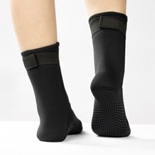 Tauchsocken Herren Damen wasserdicht Neopren Socken Schuhe 3mm Tauch Neu LH