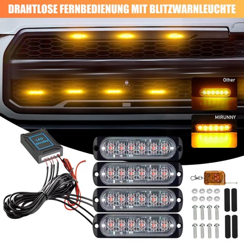 4stk 24led auto - auto, frontblitzer