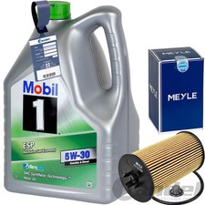 MEYLE ÖLFILTER+5W30 ÖL für OPEL ADAM ASTRA G H J CORSA C D E INSIGNIA A ZAFIRA