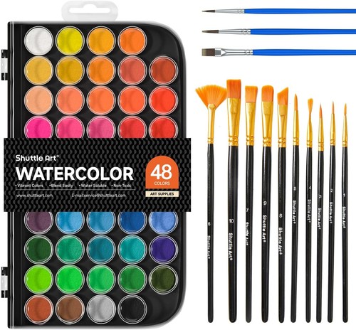 Aquarellfarben set farben - aquarellfarben,