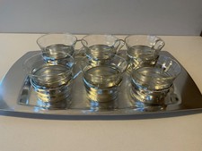 DDR 6 Teegläser VEB Union