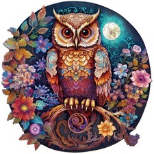 Holzpuzzle Eule Holz Puzzle