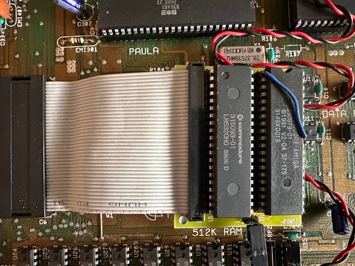 Amiga 500 mainboard rev voll - mainboard, rev.5