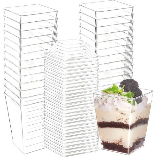 Dessertgläser plastik 160ml - plastik,