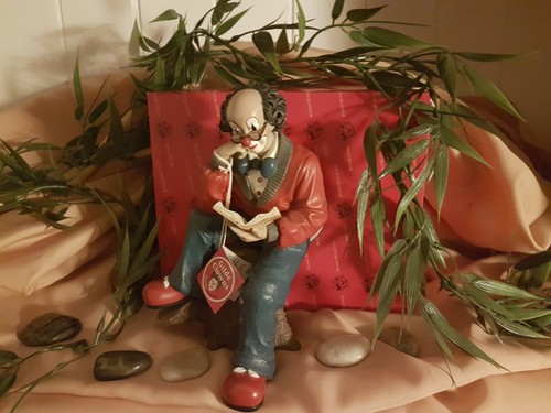 Gilde clown figur leseratte - figur, "leseratte