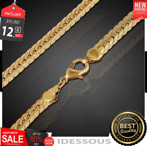18k goldkette vergoldet 60cm - 18k,