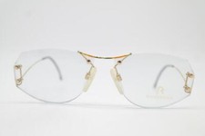 Vintage Brille Rodenstock R7186 GP Gold Grün Randlos Brillengestell eyeglasses