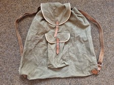 Vintage Canvas Rucksack mit