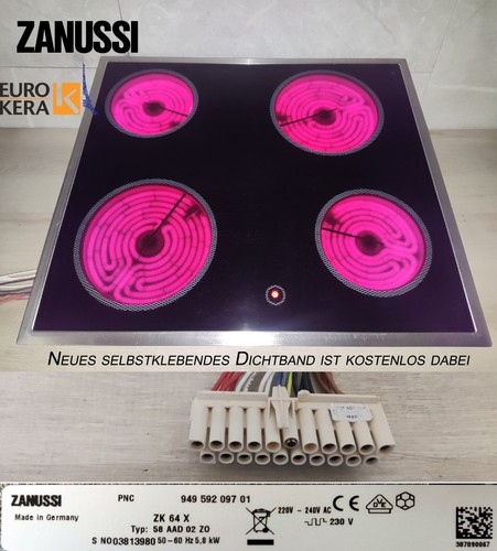 Zanussi zk64x kochfeld mit - kochfeld,
