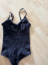 Damen Body M Slim String Tanga Body Shaper Mieder Schwarz