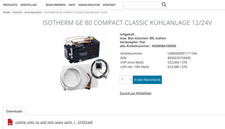 ISOTHERM GE 80 COMPACT CLASSIC