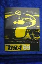 BSA 250 500 650 ccm Programm 1969 Prospekt (M1253) FAKSIMILE Archiv Verlag