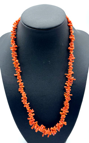 Vintage korallenkette - vintage,