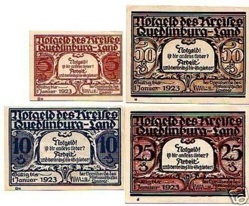 Banknoten notgeld kreis - banknoten,