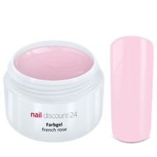 FRENCH Color Gel ROSE French Farbgel Modellage Nail Art Design Nagel Pink Tips
