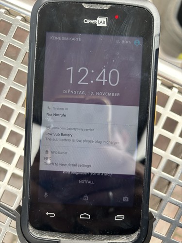 Handscanner mde cipher lab - cipher,