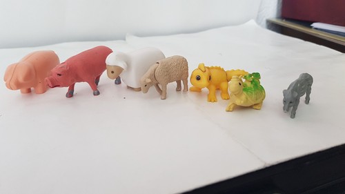 Einzelfiguren schweine - 7, u.a.