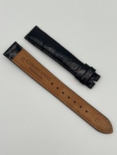 NOS Chronoswiss Black Alligator Watch Strap 16mm