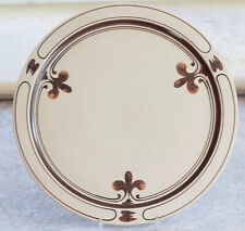 ROSENTHAL SIENA XL PLATTE Servierplatte Wiinblad handbemalt Braunmalerei Ø 31cm