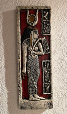 Tempeldienerin ❤️ Nr 111 Wandbild Dienerin Relief Nimrod Dansk Kunstatelier MECA