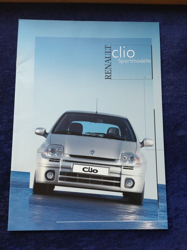 Renault clio sportmodelle - renault,