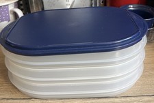 Tupperware Frischekabinett Aufschnitt Cool Stapelbox 3x 700 ml & Deckel ??