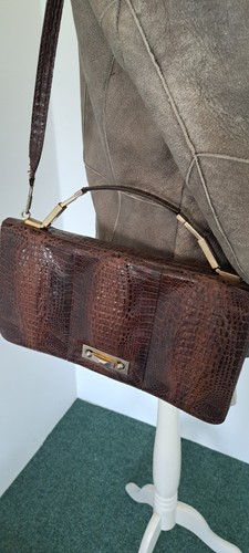 Vintage krokoprägung - vintage,