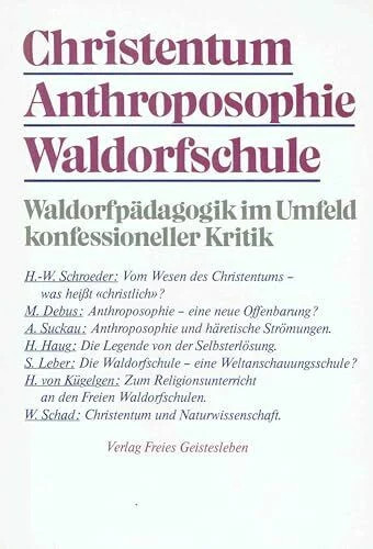Christentum anthroposophie - christentum,