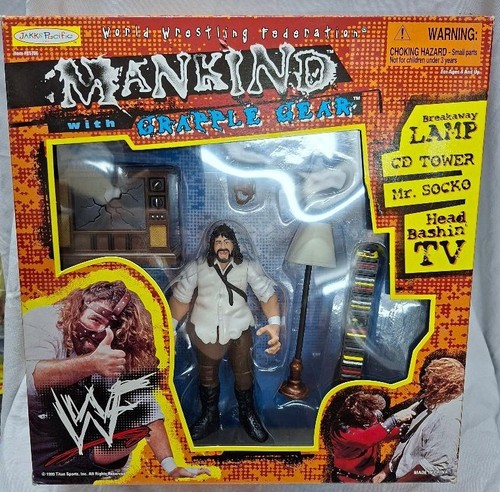 Wwf mankind with grapple - wwf,