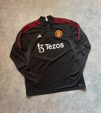 MANCHESTER UNITED FUSSBALL TRAINING TOP 2022 JACKE FUSSBALL ADIDAS H64013...