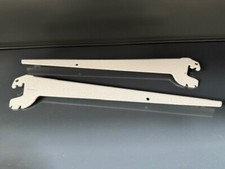 Winkelkonsolen Tegometall Glasboden Holzboden T37cm Täger Konsolenpaar