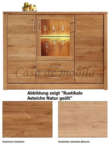 Highboard vitrinenschrank - highboard,