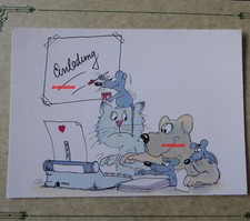 Uli Stein Postkarte 60/ 82  Einladung